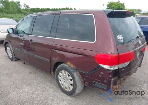 2008 Honda Odyssey Lx z USA, uszkodzony, nr VIN 5FNRL38298B081597
